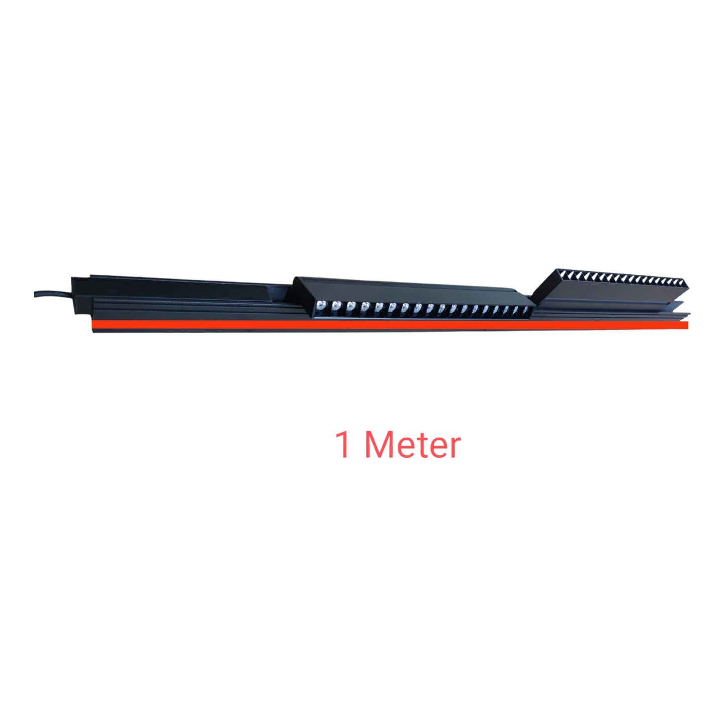 Magnetic Track Light 1 Meter 50mm with 2pcs 18W LED Foldable Grille Track Light 220V Cool White 4000K ( ILLUMIQ TERRA)