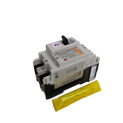 Fuji MCCB BW32SAG-CE 20A 2Pole 5kAIC molded case circuit breaker with black toggle handle and yellow accessory pack