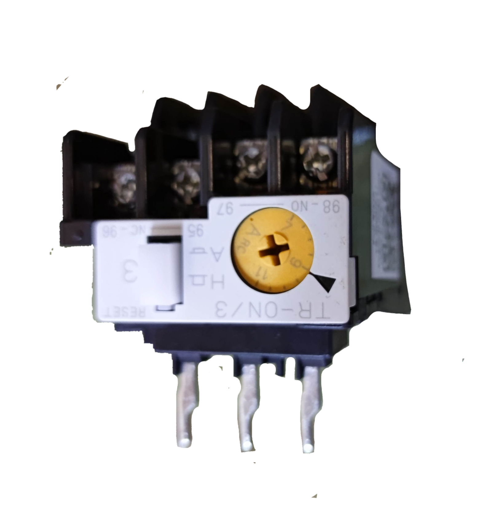 Fuji Thermal Overload Relay TR-0N with multi-terminal design for electrical circuit protection