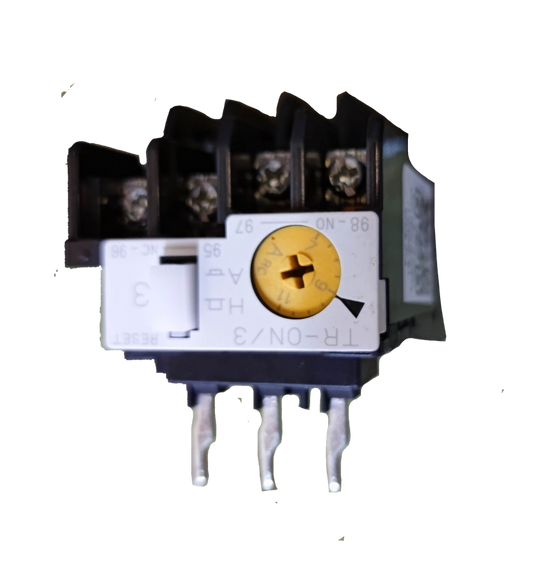 Fuji Thermal Overload Relay TR-0N with multi-terminal design for electrical circuit protection