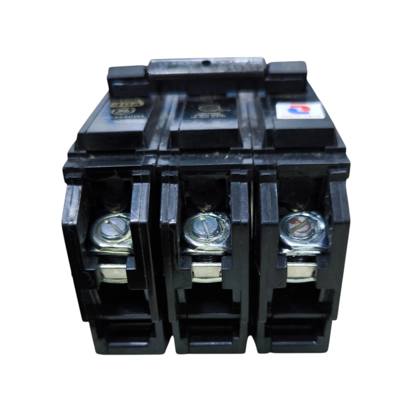 GE 100A Circuit Breaker 3 Pole Three Phase for reliable electrical protection in industrial applications