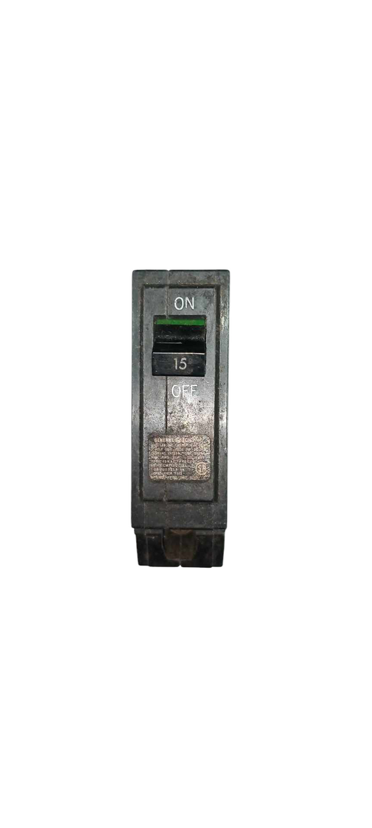 15 amp 220V circuit breaker GE single pole switch by Electx Electrical Supply