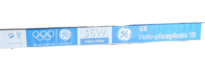 GE 36W T8 Fluorescent Tube 3000K warm white halo-phosphate lighting tube for indoor use