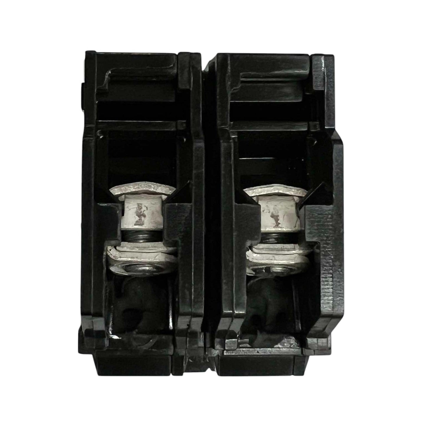 GE 50A Circuit Breaker 2 Pole in black housing with durable internal components for reliable protection