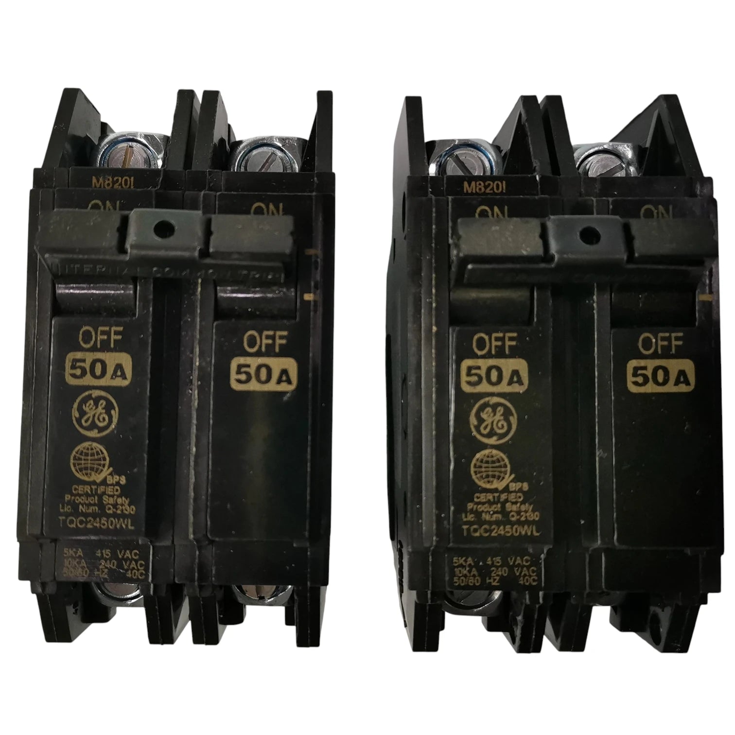 GE 50A Circuit Breaker 2 Pole design for reliable electrical protection and safety in residential use