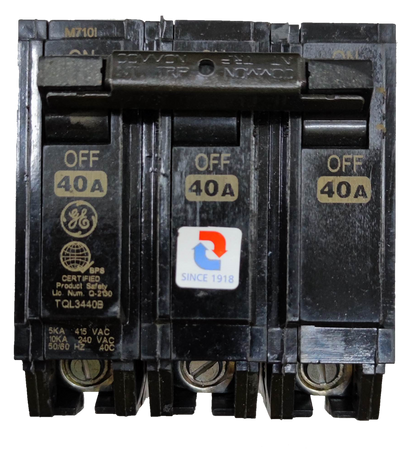 GE circuit breaker 15 amp 3 pole for electrical safety and circuit protection in homes and businesses