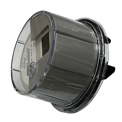 GE and Aclara digital kwh meter single phase with clear protective casing for accurate energy measurement