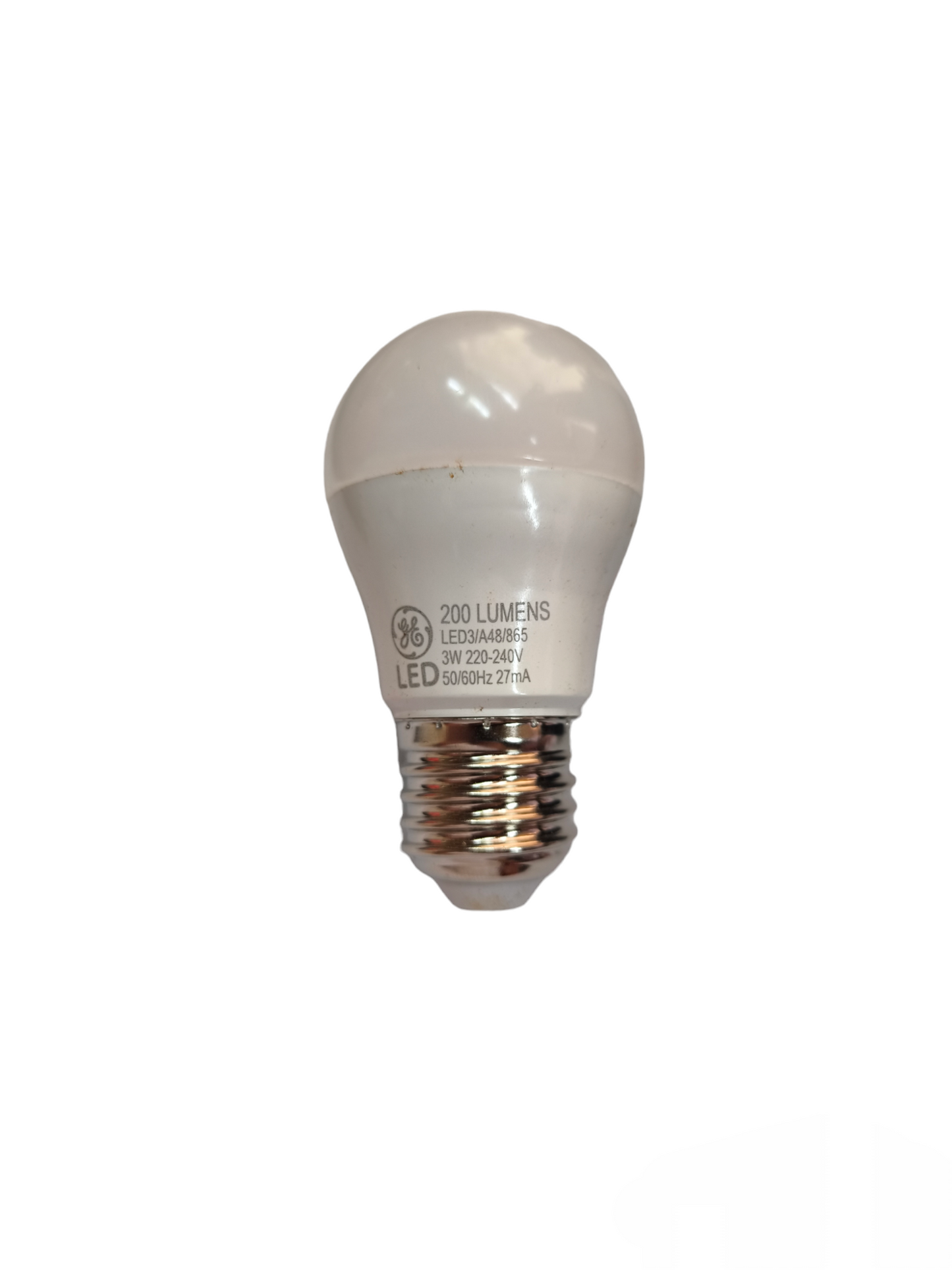 GE 3W LED bulb E27 daylight with 200 lumens energy-saving LED light bulb