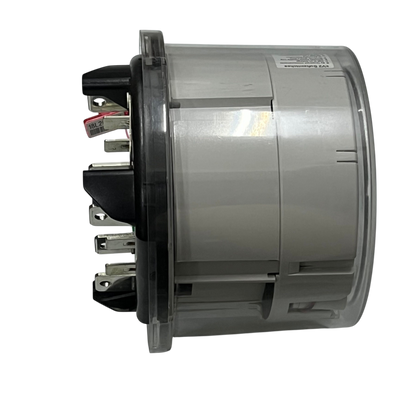 KV2C FM9S KWH Electric Meter by GE or Aclara with multiple electrical connectors and cylindrical design