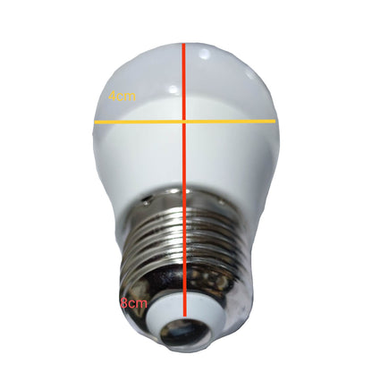 LED Bulb 12V DC 3W E27 Daylight 6500K (Needs Battery to Light up)
