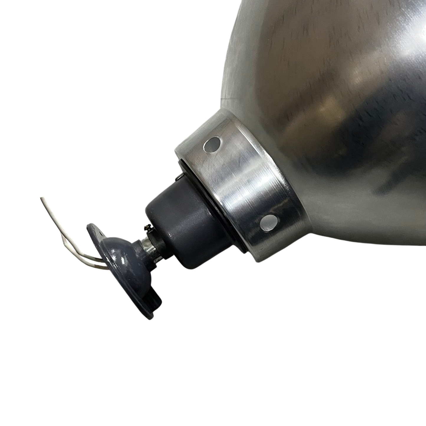 14 inch aluminum reflector lamp by Electx Electrical Supply with metal housing and wiring