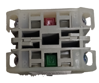 Auspicious 2 position selector switch 22mm with red and green indicators for electrical control