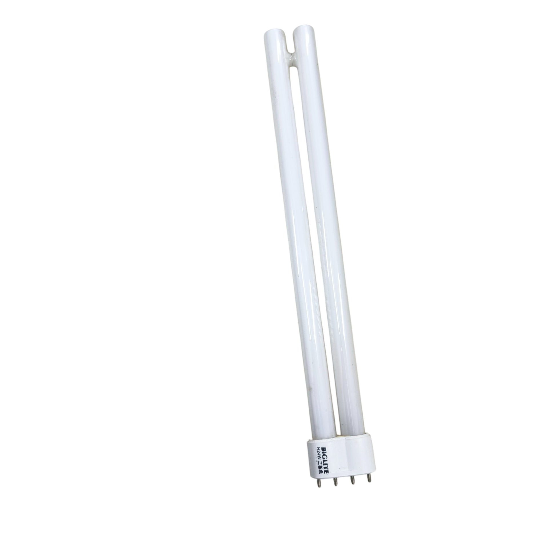 Yu Guang 24W PLL fluorescent tube 4 pins compact fluorescent bulb with white double tube design
