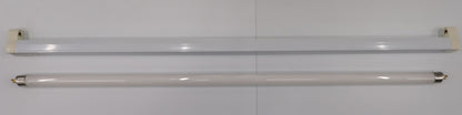 Firefly 28w t5 220V fluorescent tube warm white shown in two long cylindrical light tubes