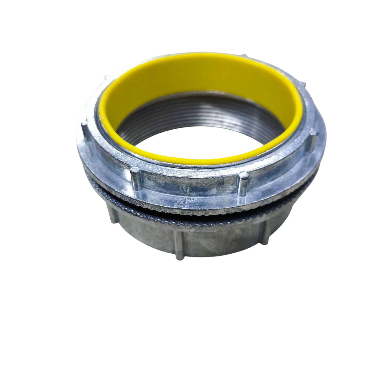 Galvanized metal conduit fitting with yellow gasket 4 Inch Water Tight Hub 110mm for piping