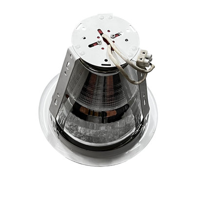 Biglite 6 inch pinlight fixture E27 with reflective housing and wiring for lighting installation