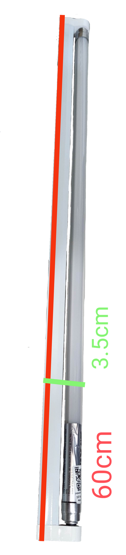 Firefly 600mm 8W T5 LED Fluorescent Tube with slim design and energy-efficient lighting