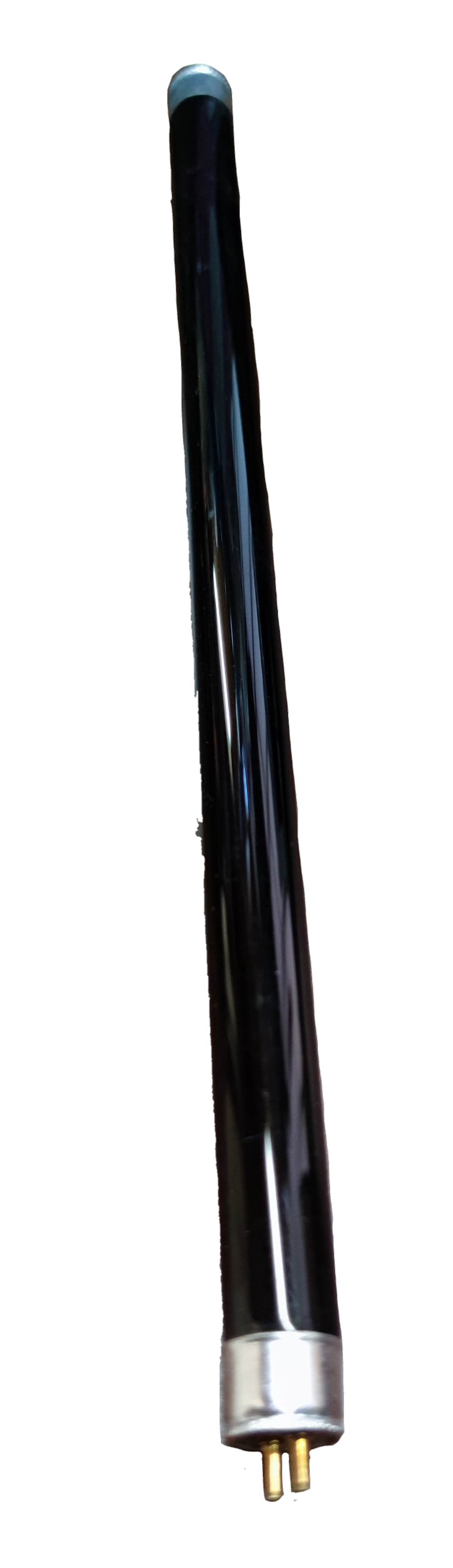 8W T5 black light bulb with slender tube design and two-pin base from China vendor