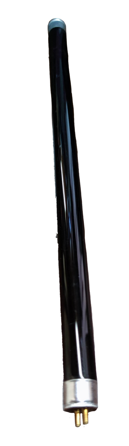 8W T5 black light bulb with slender tube design and two-pin base from China vendor