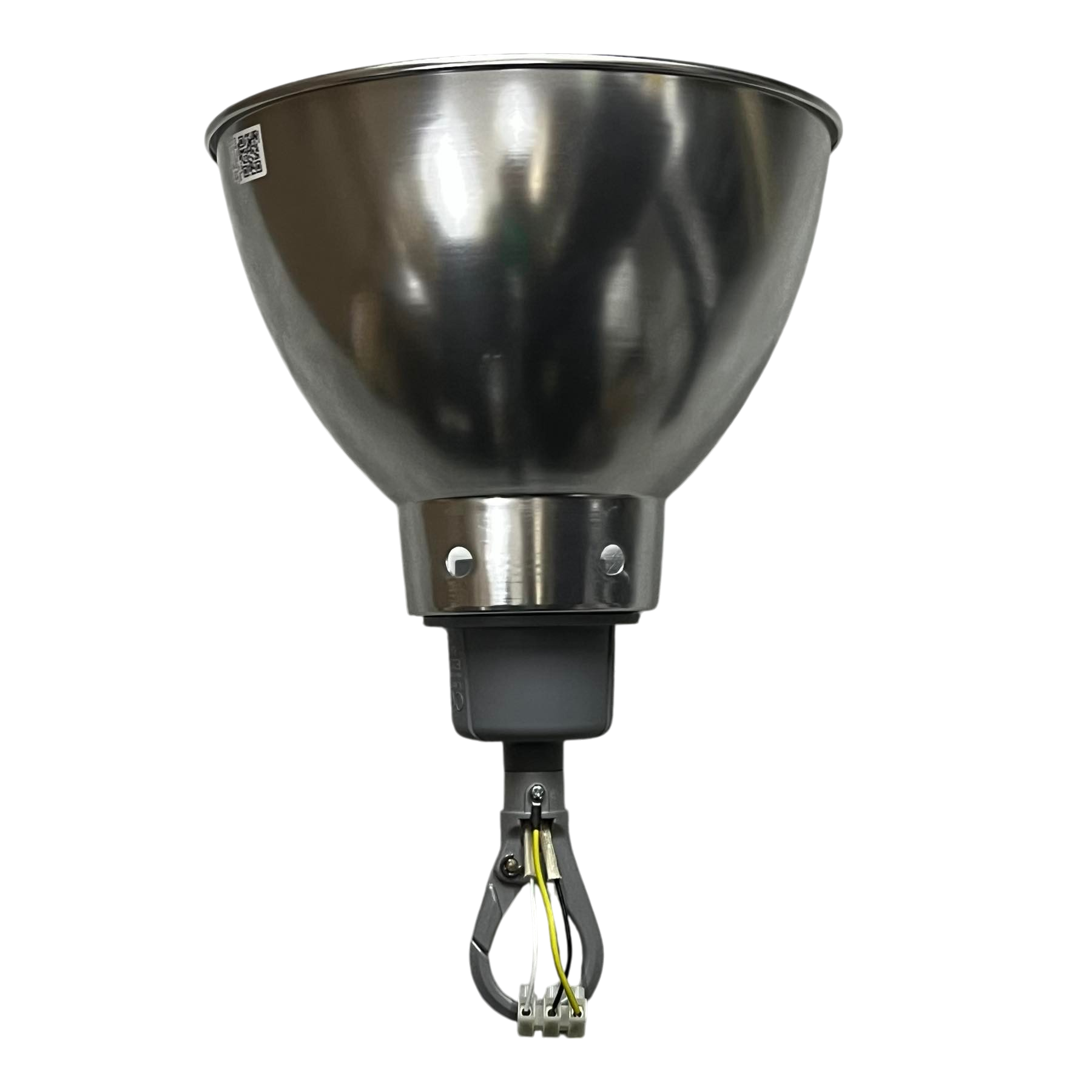 Biglite E27 socket hanging reflector with metal finish for lighting installation and accessories