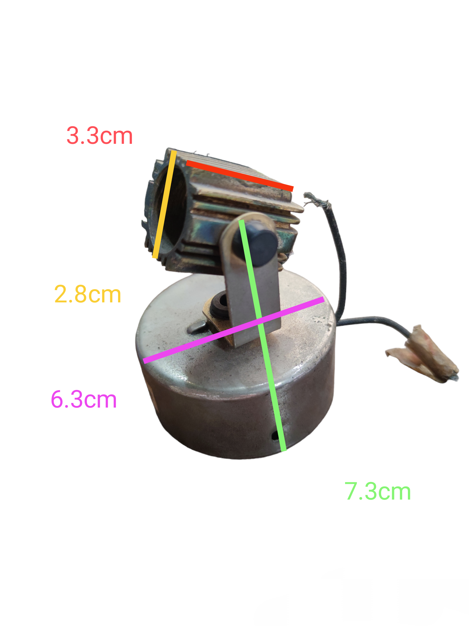 Metal lighting installation accessory fixture for MR-16 or MR-11 lamps with adjustable mount and wiring