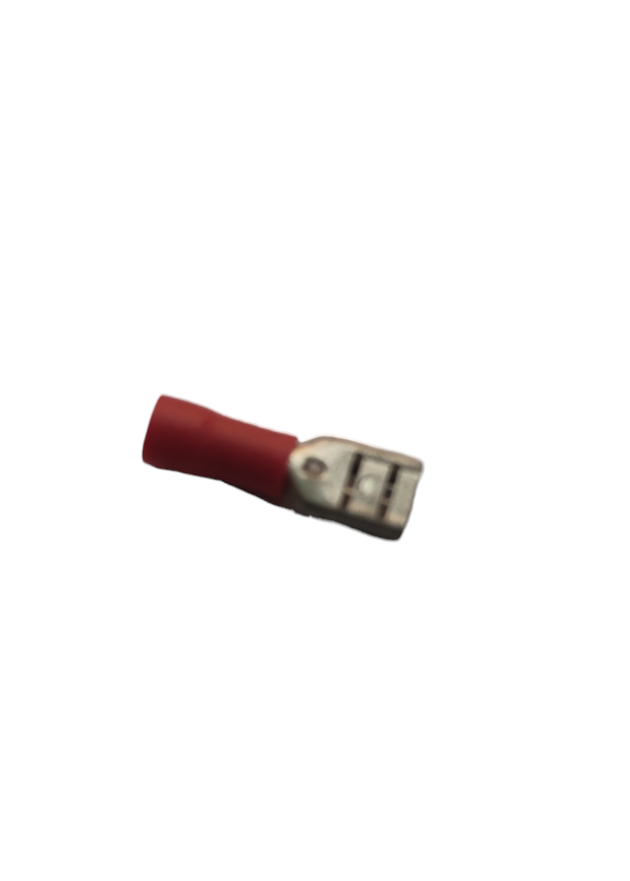 Red insulated electrical lug from local vendor Lugs Male and Female 0.30mm to 1.25mm for circuitry parts