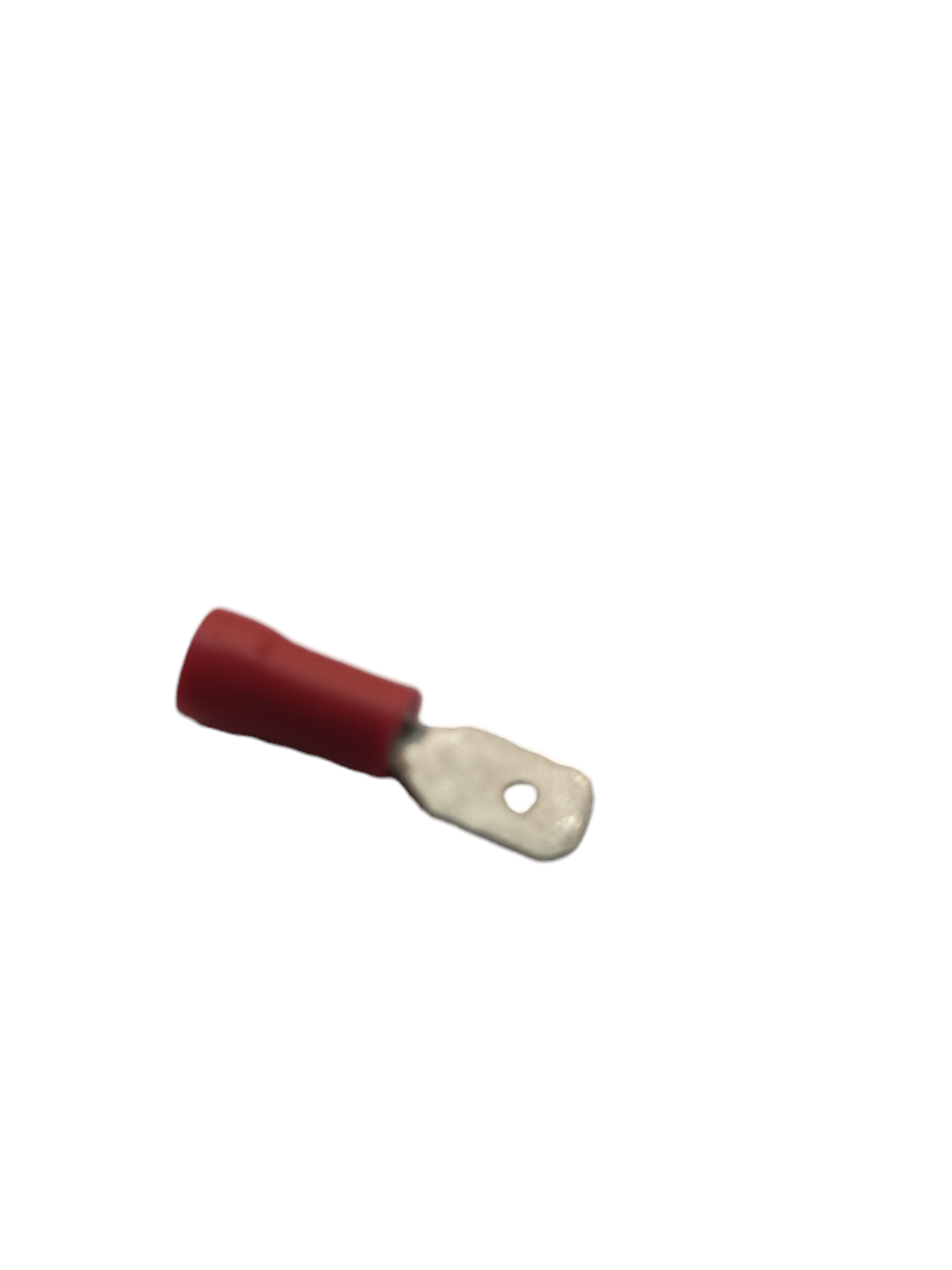 Local electrical circuitry part Lugs Male and Female 0.30mm to 1.25mm with red insulated connector