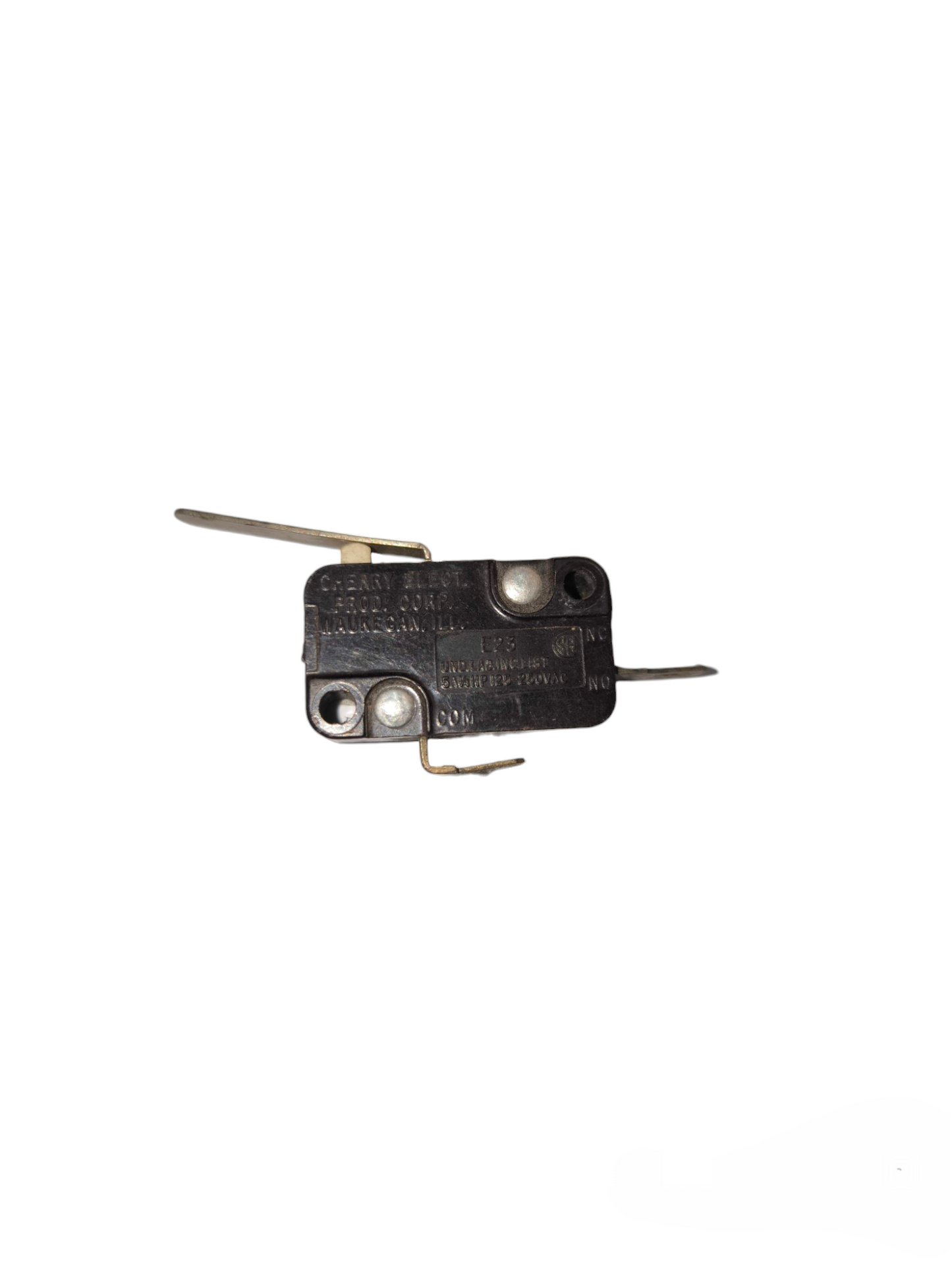 Microswitch 1NO 2A 250V black electrical switch for power points and plugs from China