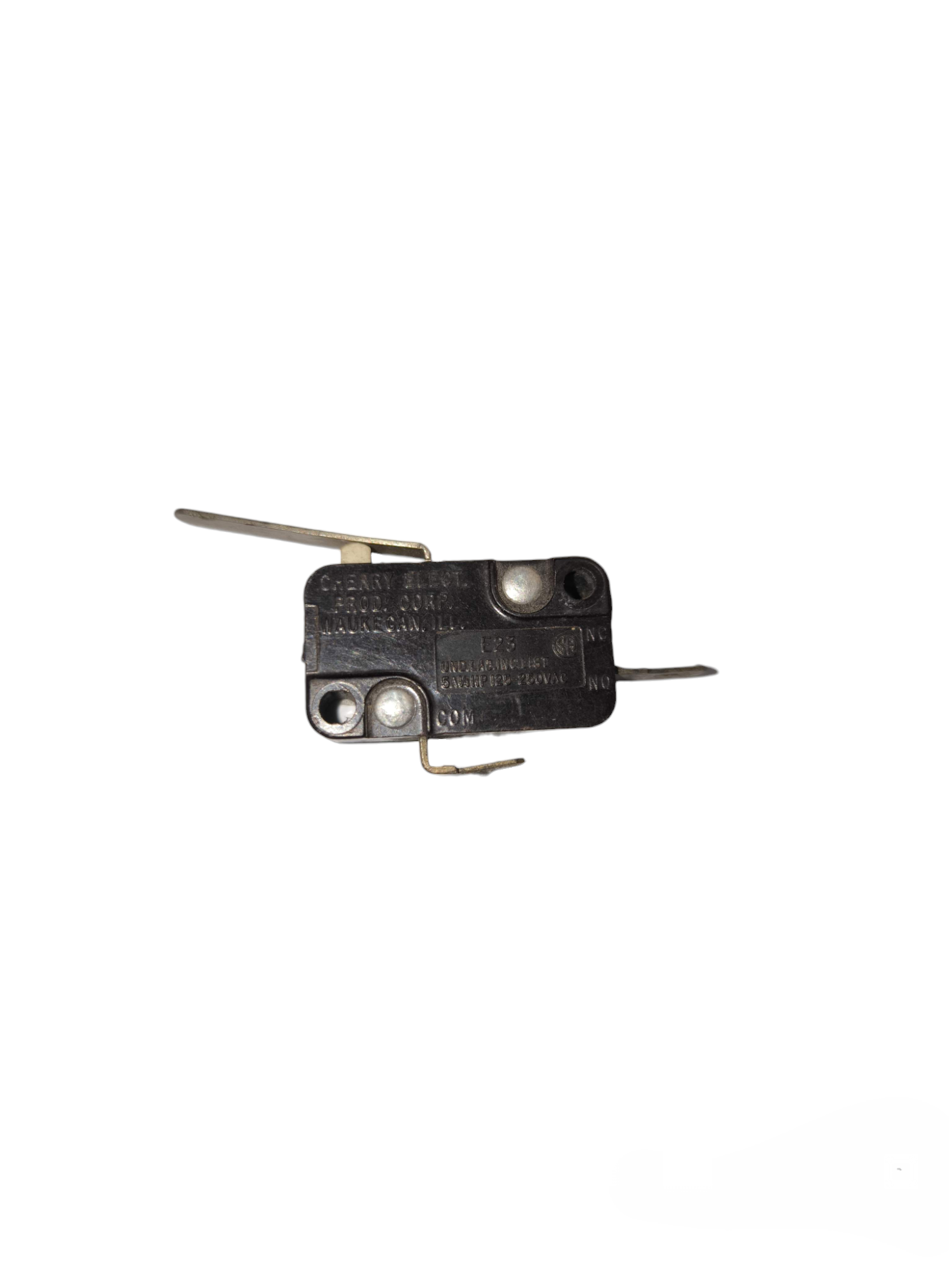 Microswitch 1NO 2A 250V black electrical switch for power points and plugs from China