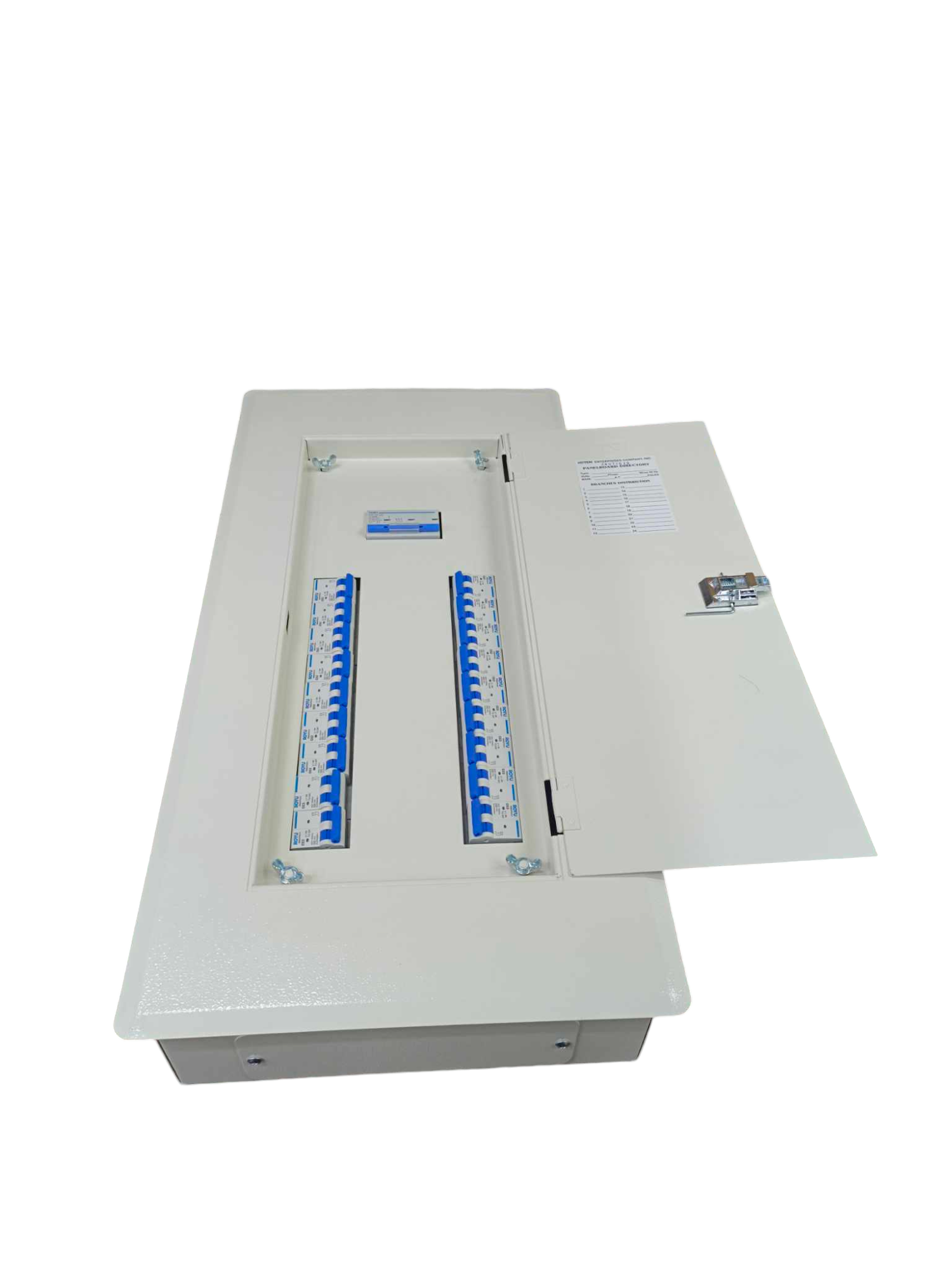 Chint and Royu electrical panel with miniature circuit breaker 3 pole for safe power distribution