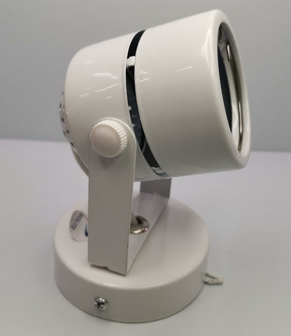 Biglite white MR16 spotlight holder ceiling light with adjustable swivel mount