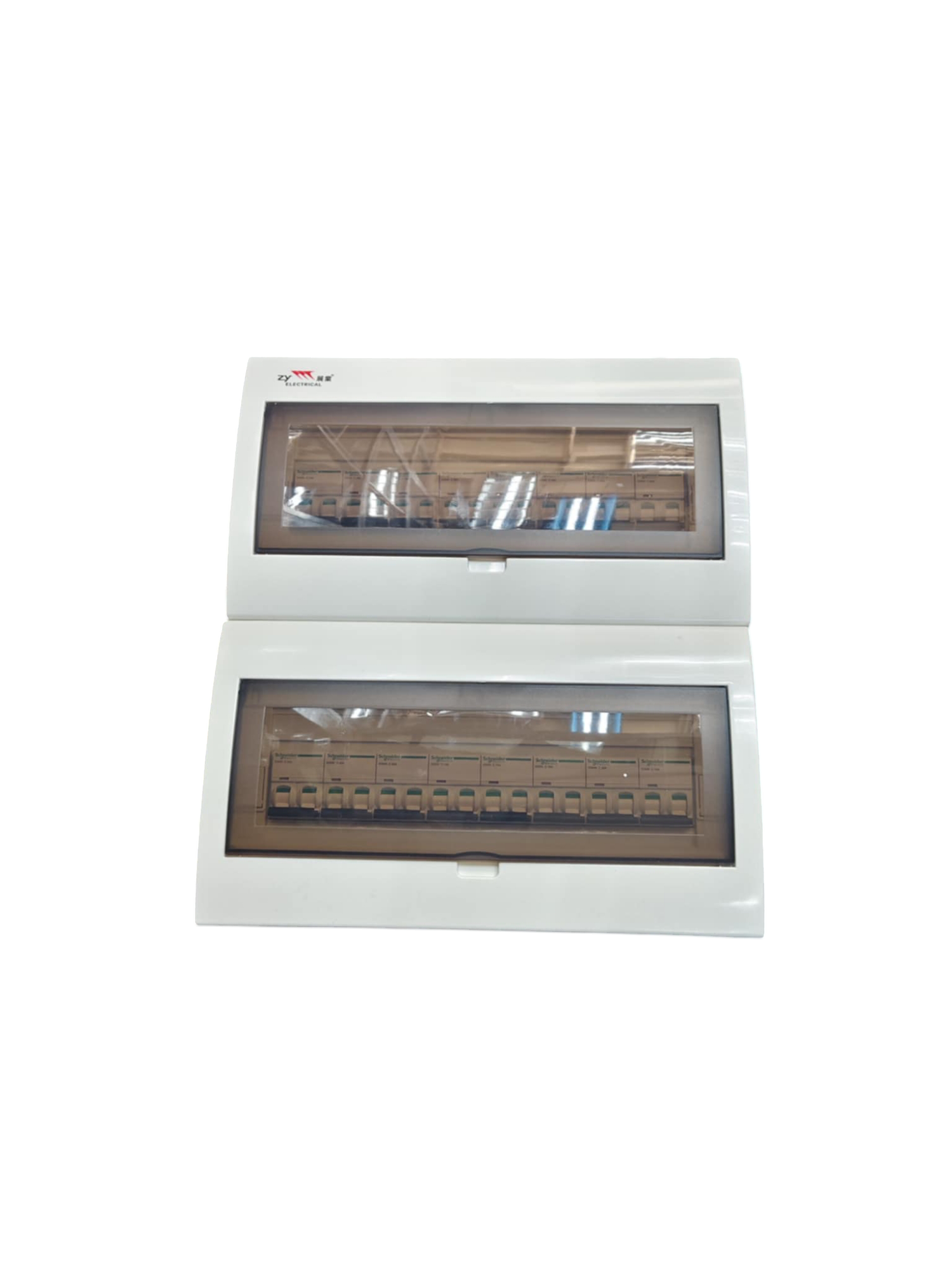 Schneider and ZY Panel Board 63A 2 Pole Main Miniature electrical distribution breaker box