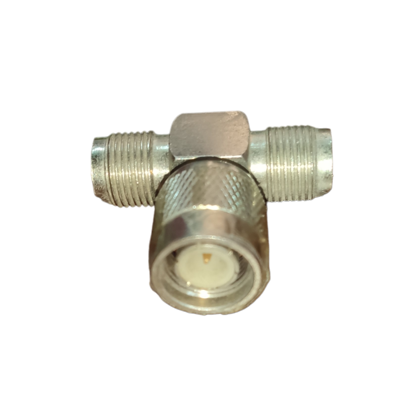 TNC T Type Connector Durable Metal RF Coaxial Splitter Adapter Electx ...