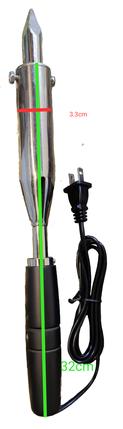 Goot 300W Soldering Iron 220V with ergonomic handle and attached power cord for precise soldering tasks
