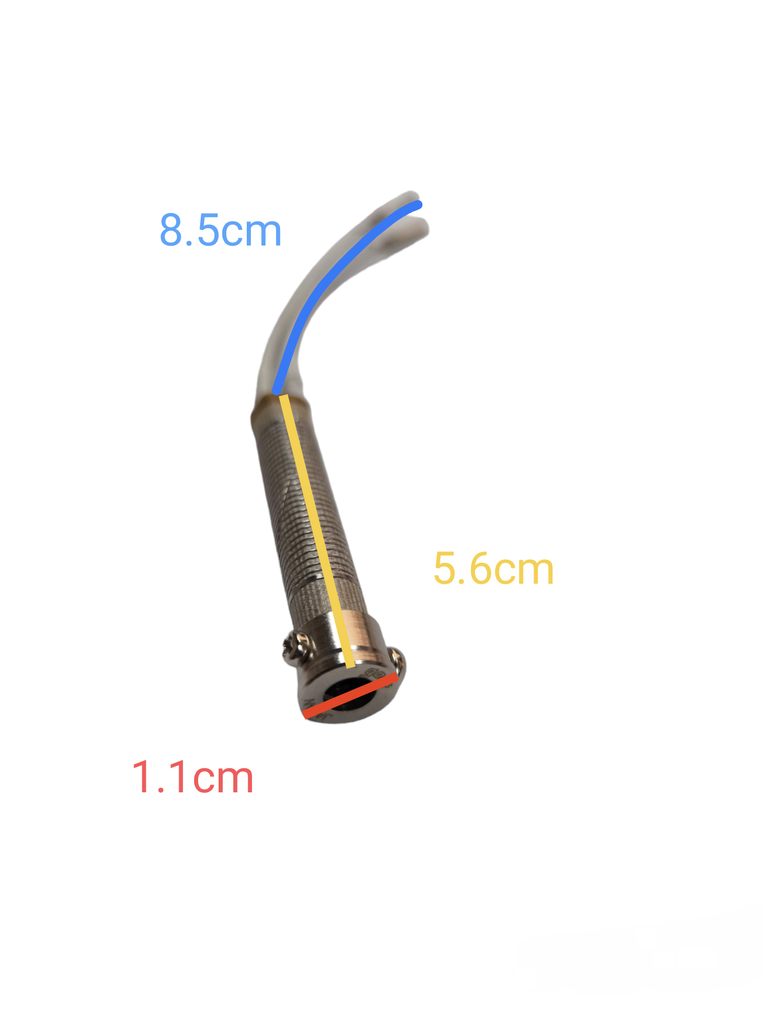 Goot 60W soldering iron element with flexible wires for efficient heat transfer in soldering applications