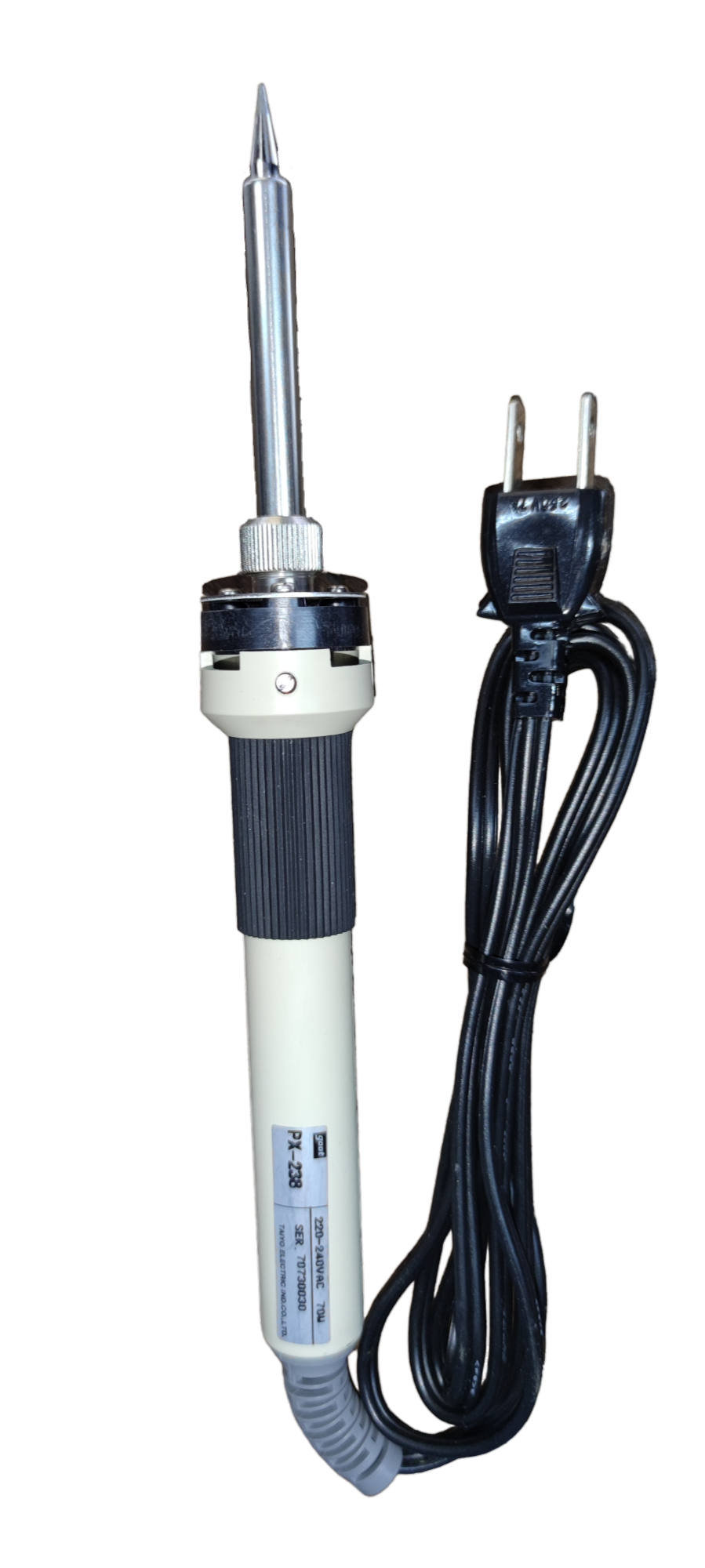 Goot 70W soldering iron 220V with a precision tip and ergonomic handle for comfortable use