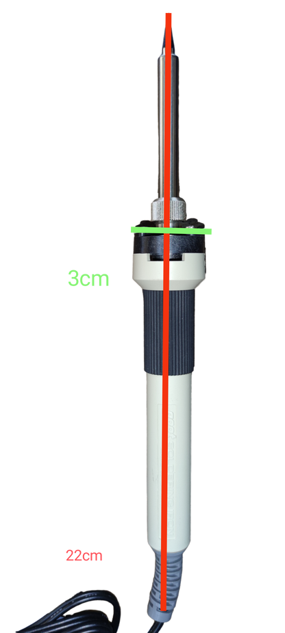 Goot 70W soldering iron 220V featuring a durable design and ergonomic grip for precise soldering tasks