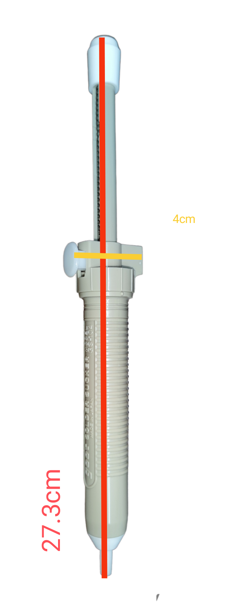Goot GS-104 desoldering pump for efficient solder removal in electronics repair