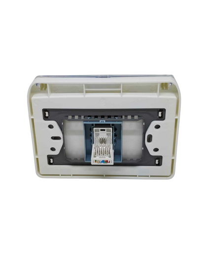 Grazen 1 gang ethernet wall plate waterproof with durable construction for reliable connectivity