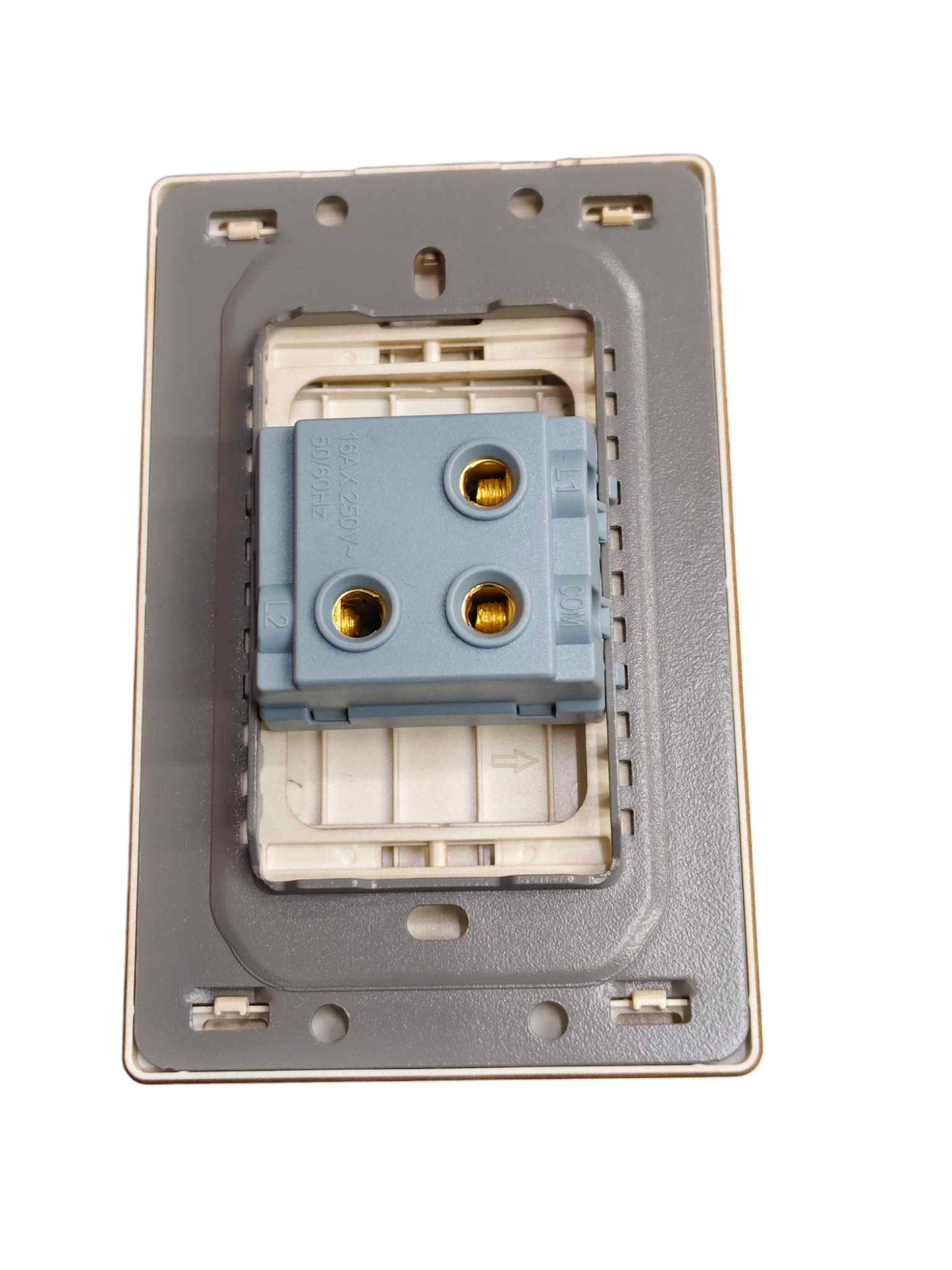 Grazen 1 gang 3 way switch with plate designed for efficient electrical control in homes