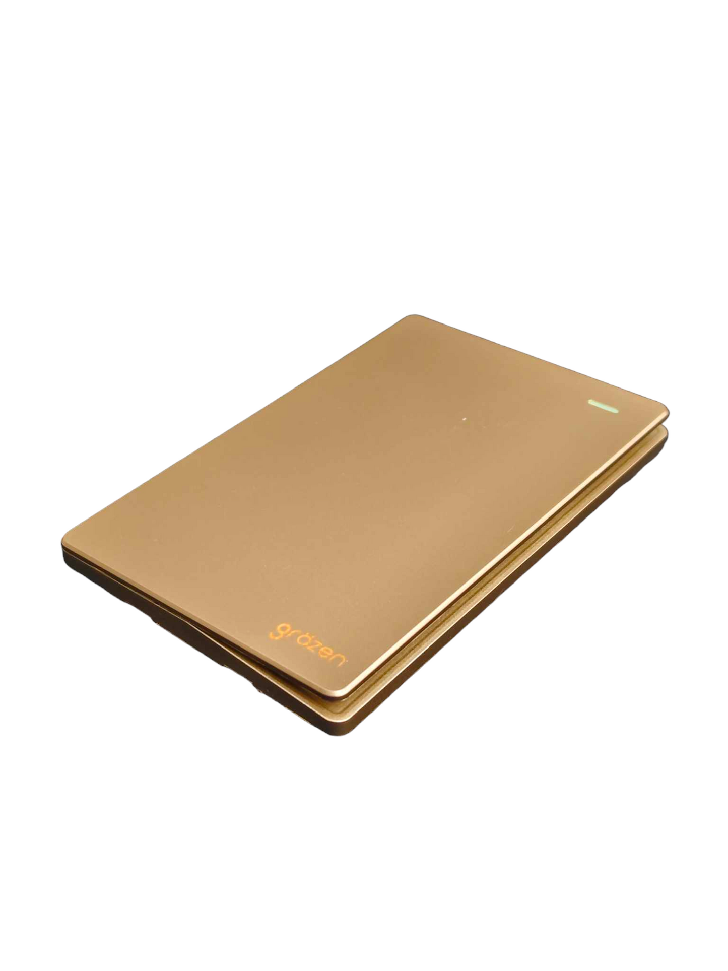 Grazen 1 gang 3 way switch with plate in elegant gold finish for modern home decor