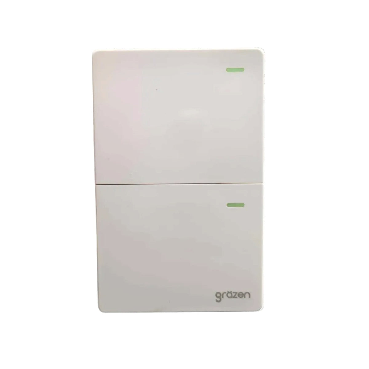 GRAZEN 2 GANG 3 WAY SWITCH 16A 220V WITH PLATE COVER MODEL GW-004 BLACK


