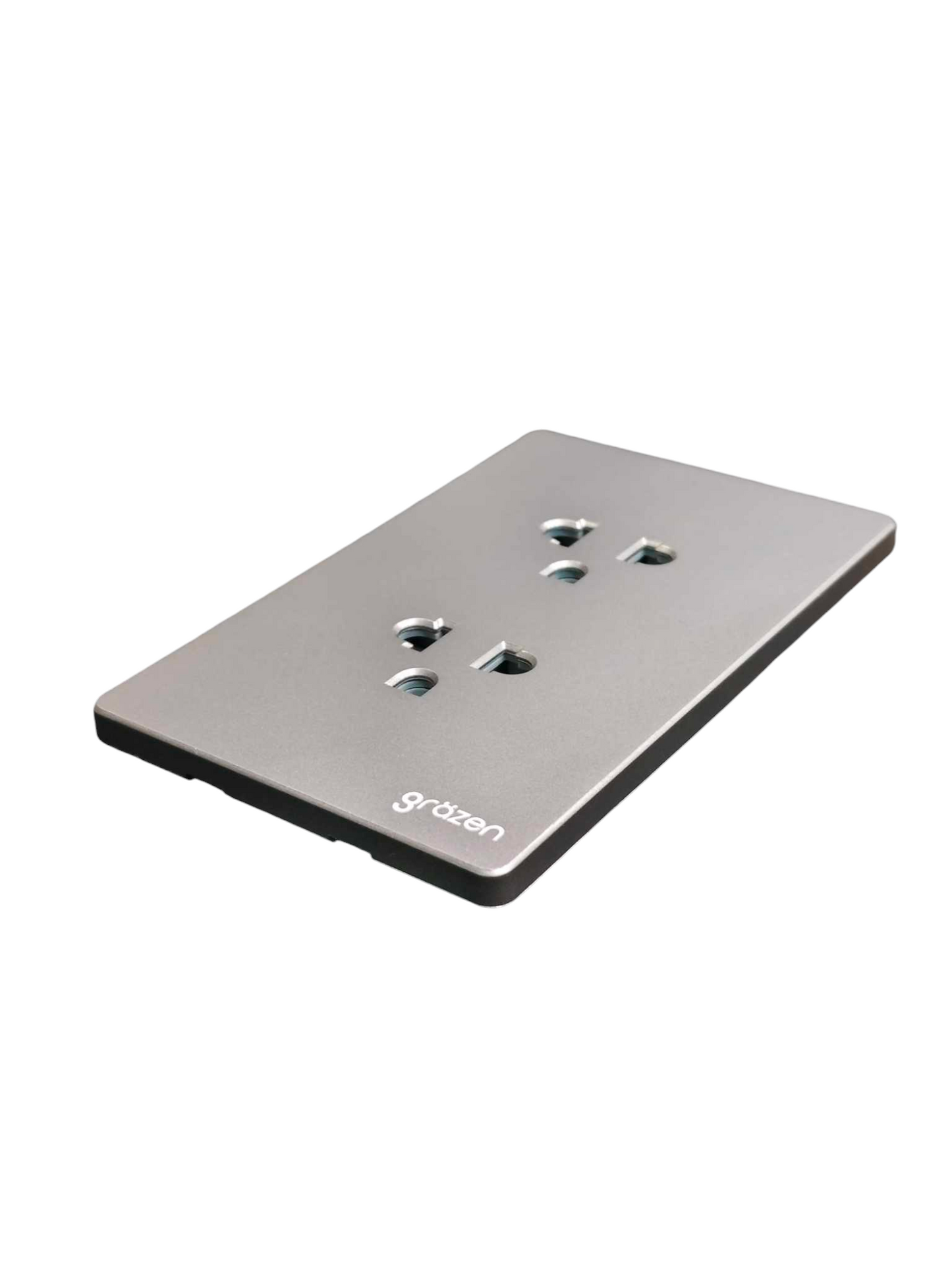 Grazen 2 gang Universal Outlet 16A 220V in sleek design suitable for various electrical devices