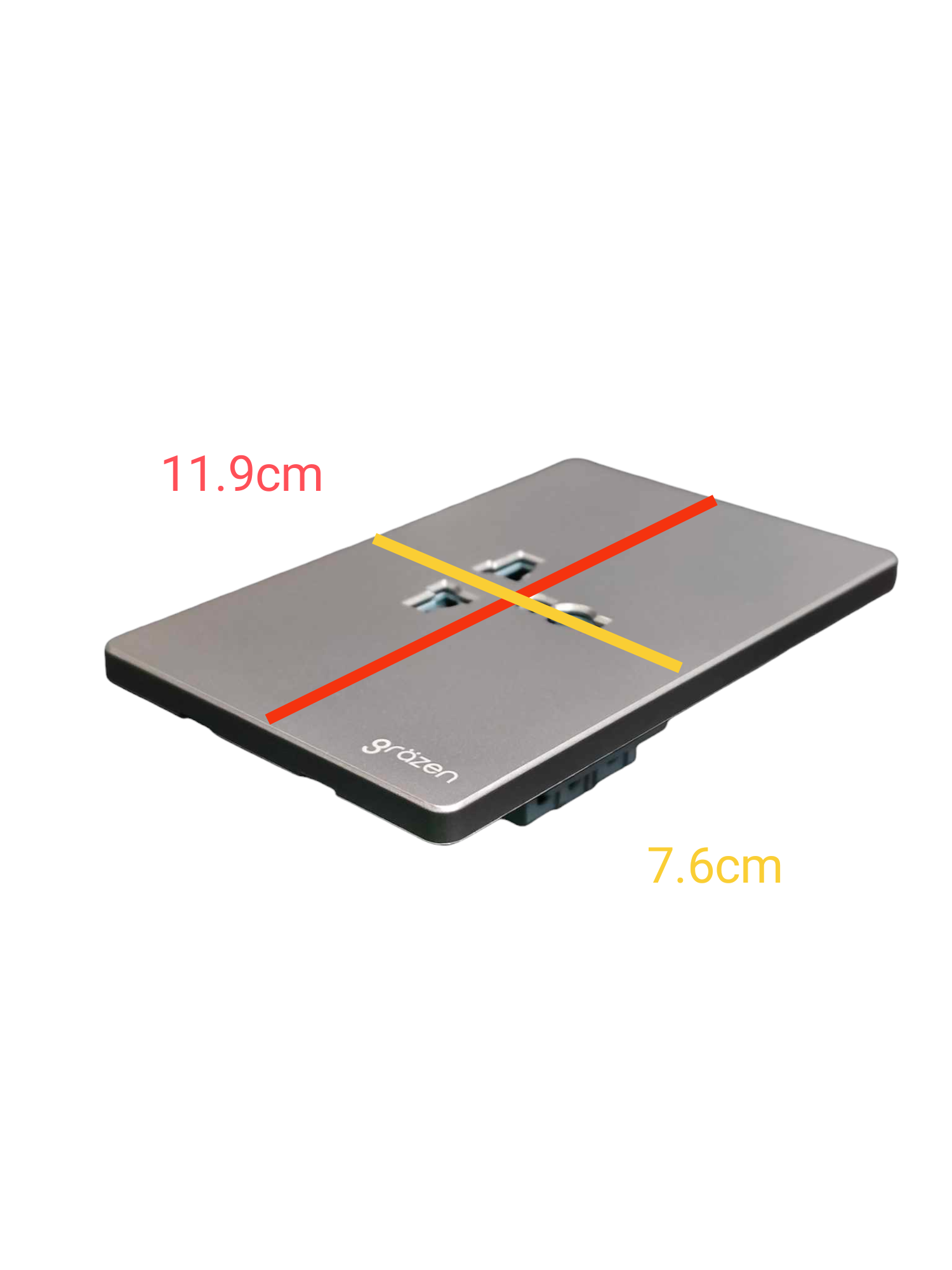 Grazen 20a universal aircon outlet 220V with sleek design for efficient power supply