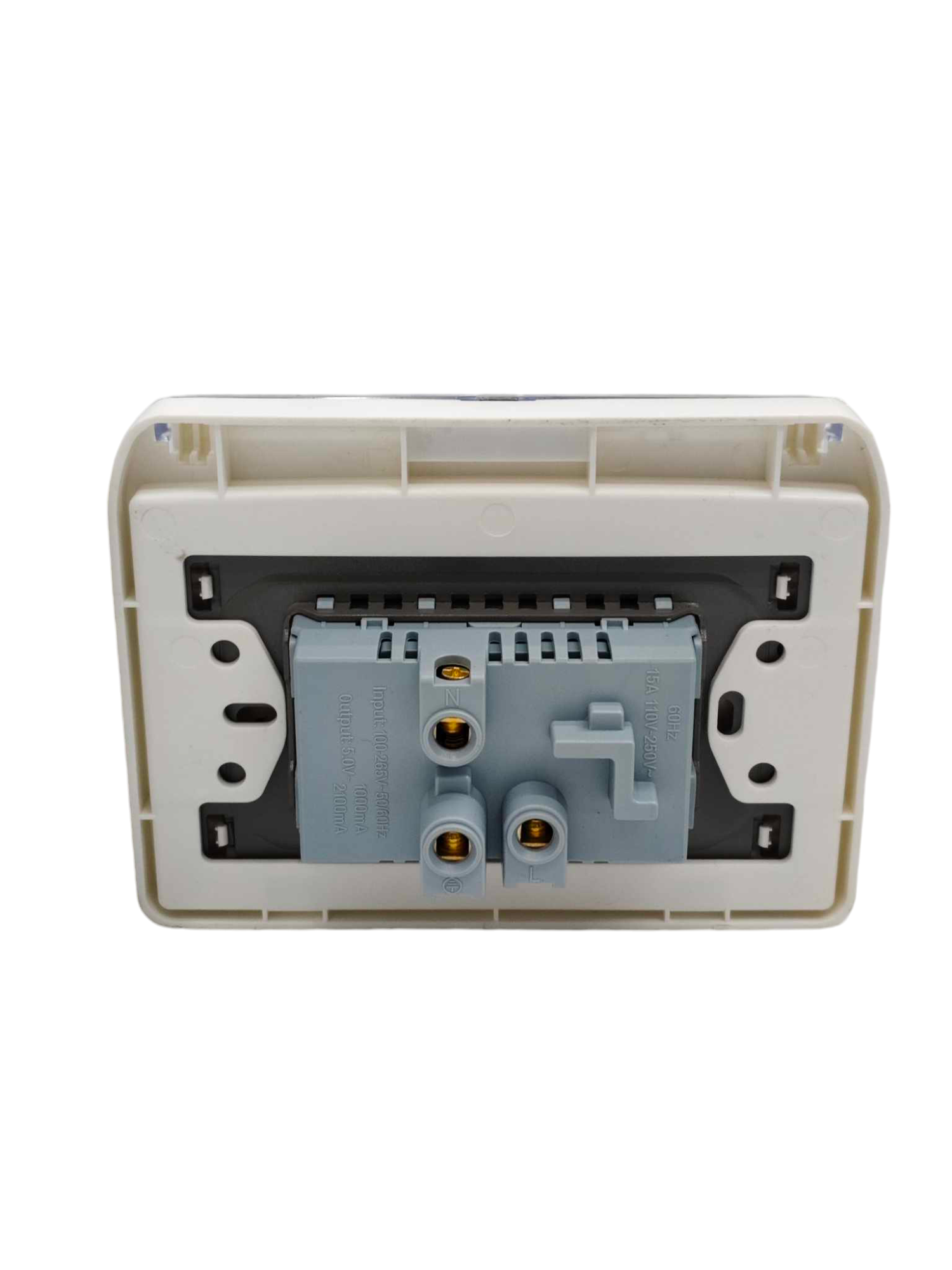Grazen duplex plate cover 220V designed for electrical outlets with easy installation features