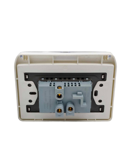 Grazen duplex plate cover 220V designed for electrical outlets with easy installation features