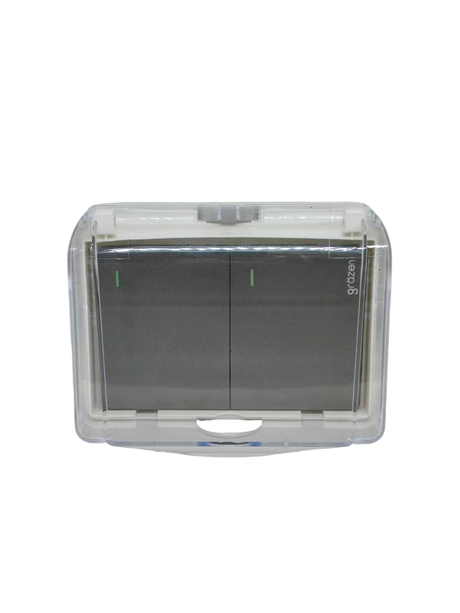 Grazen outdoor electrical switch 16A 220V in a weatherproof casing for reliable outdoor use