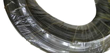 Coiled China Tie Wire 500 Grams packaged in clear plastic wrap for tarps and tie-downs