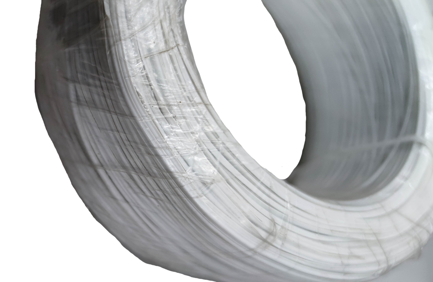 Close-up of coiled China Tie Wire 500 Grams for securing tarps and tie-downs