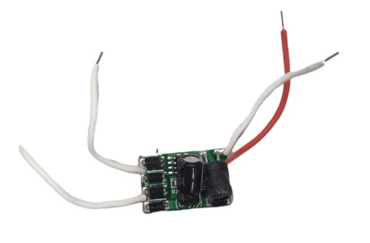 Grippes LED Driver for LED Chips 12V DC with wires for efficient power supply